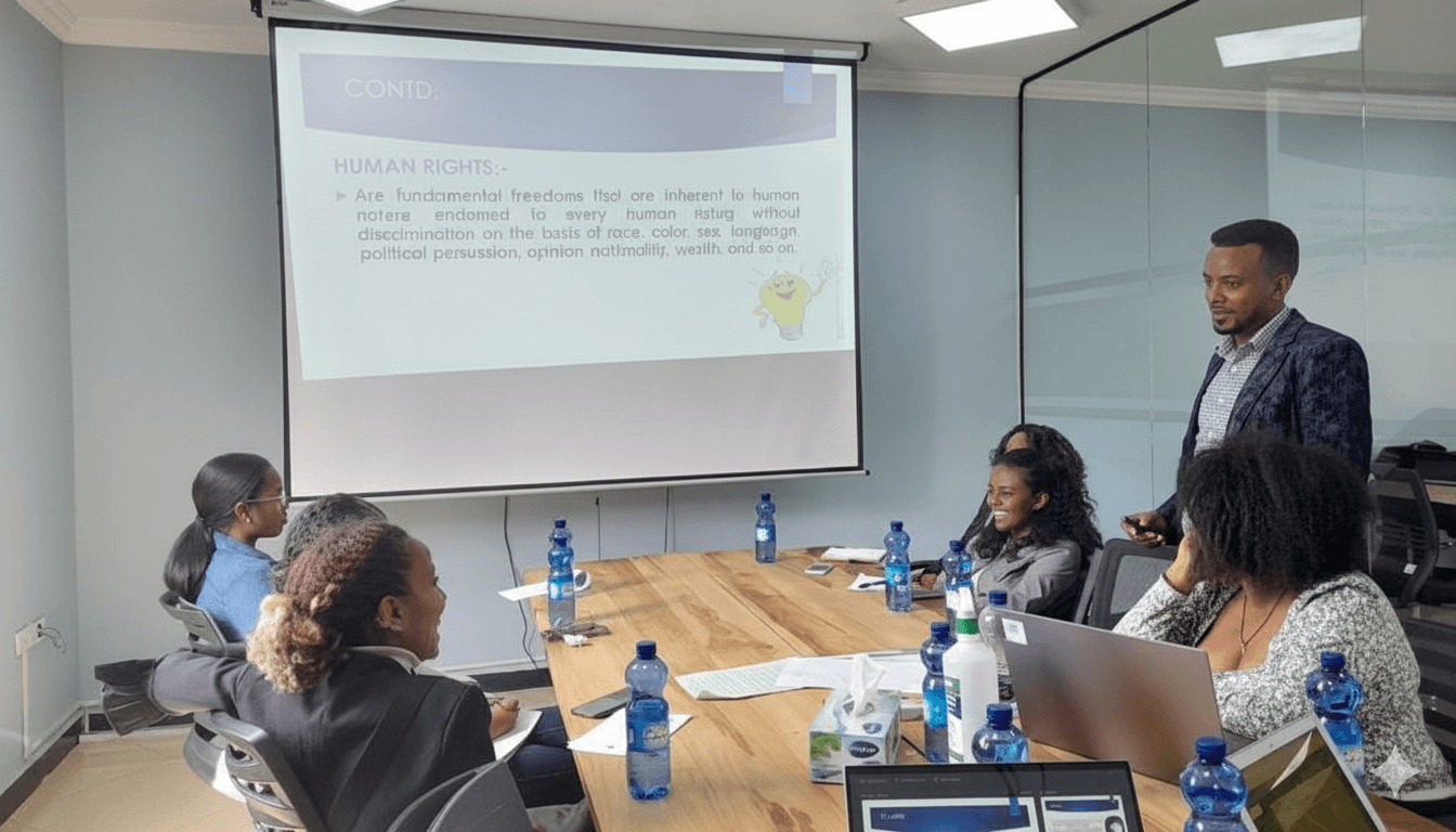 ACLP team and fellows at an event or workshop